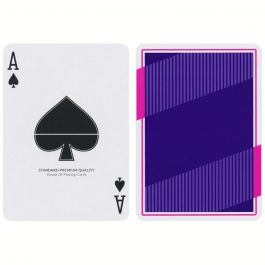 NOC3000X2 PURPLE  & PINK Playing Cards DECK Poker Limited Edition MAGIC CARDIST