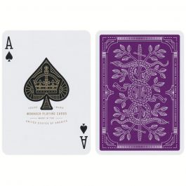 Purple Monarch Royal Edition Playing Cards by theory11 