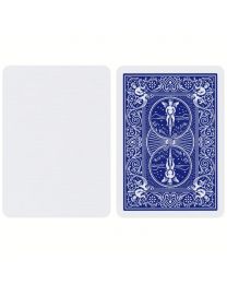 Bicycle Blank Face Playing Cards Blue