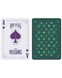 Bicycle® Disney Villains Playing Cards Green