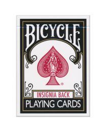 Bicycle Insignia Back Playing Cards Black