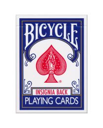 Bicycle Insignia Back Cards Blue