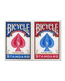 Bicycle Standard Index Playing Cards 2-Pack Red & Blue