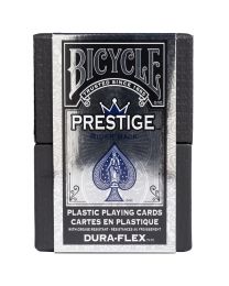Bicycle Prestige Rider Back Plastic Playing Cards DURA-FLEX™ Blue