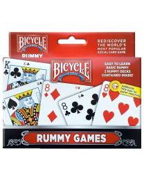 Bicycle Rummy Playing Cards 2-Pack Set