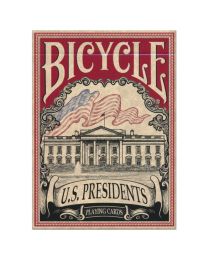 Bicycle U.S. Presidents Playing Cards Red