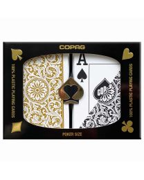 COPAG Cards Two-Pack Black and Gold