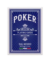 Poker Playing Cards Dal Negro Blu