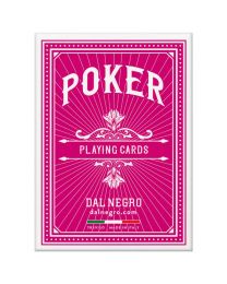 Poker Playing Cards Dal Negro Magenta