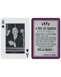 De Gaulle Jeu de Cartes Piatnik