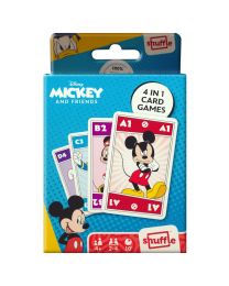 Disney Mickey & Friends 4-in-1 Card Game Shuffle