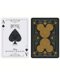 Disney Mickey Mouse Inspired Black and Gold Playing Cards by Bicycle