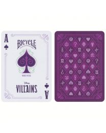 Disney Villains Inspired Playing Cards by Bicycle Purple