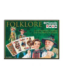 Piatnik Folklore Playing Cards Twin Pack