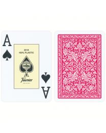 Fournier 2818 Playing Cards 2 Jumbo Index Red