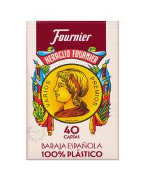 Fournier 40 Cards Spanish Deck 100% Plastic