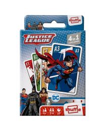 Justice League 4 in 1 Card Games