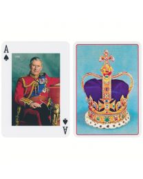 King Charles III Playing Cards Piatnik