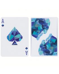 Memento Mori Blue Playing Cards