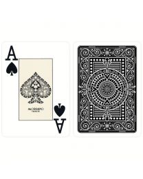 Plastic Playing Cards Modiano Texas Poker Black
