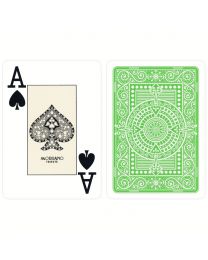 Plastic Playing Cards Modiano Texas Poker Light Green