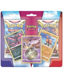Pokémon Cards with 2 Booster Packs & Coin