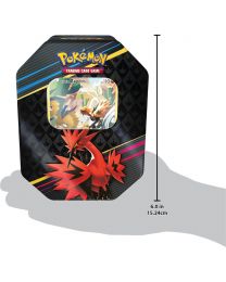 Pokémon TCG Crown Zenith Tin (Galarian Zapdos)