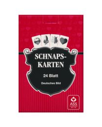 Schnaps Playing Cards German Faces ASS Altenburger