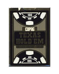 COPAG Cards Texas Hold'Em Gold Jumbo Index Blue