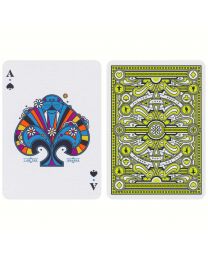 The Beatles Playing Cards Green