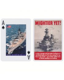 World War Two Battleships Playing Cards Piatnik