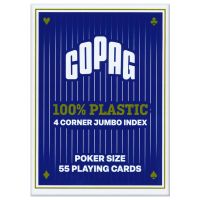 COPAG 4 Corner Jumbo Index Playing Cards Blue