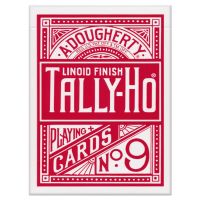 Tally-Ho Circle Back Playing Cards Red