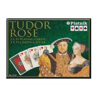 Piatnik Playing Cards Tudor Rose Twin Pack