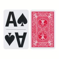 Bicycle Large Print Playing Cards Red