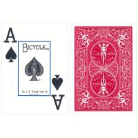 Bicycle Prestige Poker Playing Cards Plastic Red