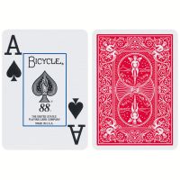 Bicycle Jumbo Index Playing Cards Red