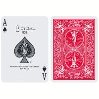 Bicycle 808 Gold USA Playing Cards Red