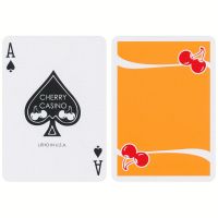Cherry Casino Summerlin Sunset Orange Playing Cards