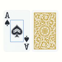 COPAG 1546 Bridge Size Jumbo Index Playing Cards Black and Gold