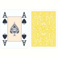 Poker Playing Cards Dal Negro Giallo