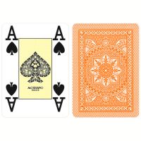 Modiano Poker Cards 4 Jumbo Index Orange