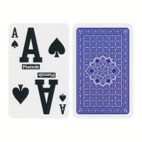Piatnik Superb Bridge Size Playing Cards Giant Index Blue