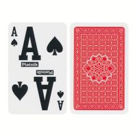 Piatnik Superb Bridge Size Playing Cards Giant Index Red