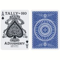 Tally-Ho Circle Back Playing Cards Blue