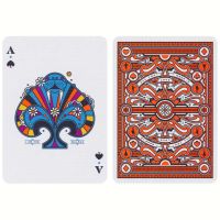 The Beatles Playing Cards Orange