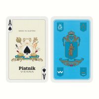 55 cards Piatnik RUMMY SOVIET CELEBRITIES PLAYING CARDS ORIGINAL PIATNIK 