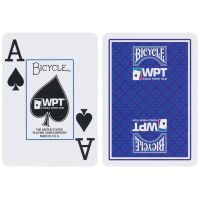 WPT Playing Cards Bicycle Blue