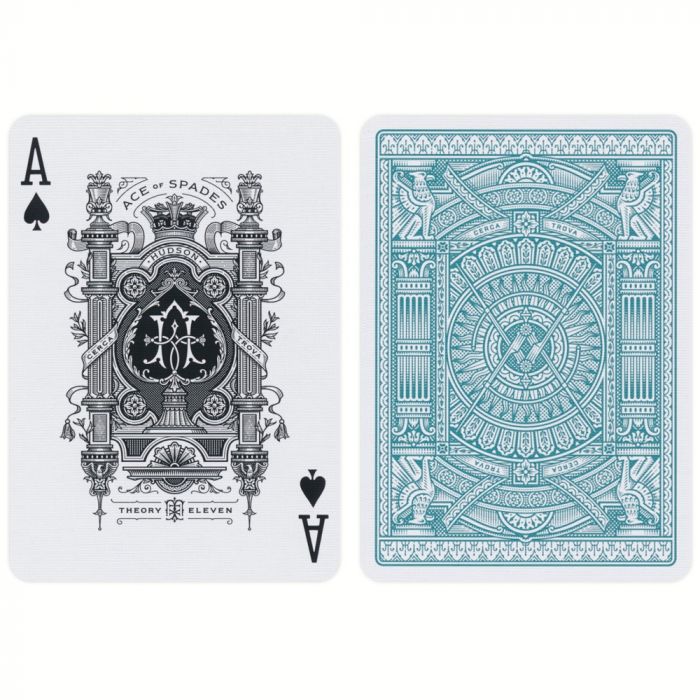 Black Hudson Playing Cards by theory11 Poker Spielkarten 
